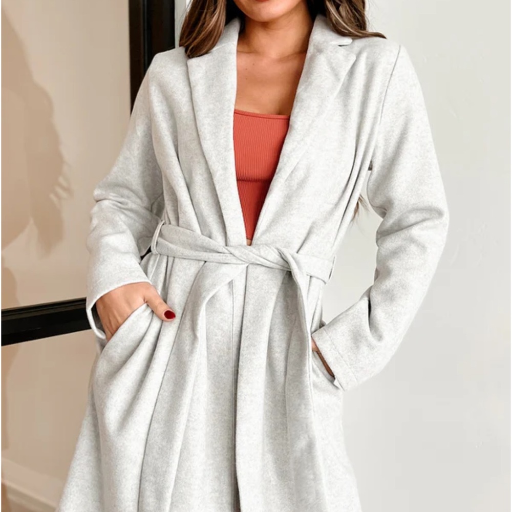 Autumn Wool Trenchcoat